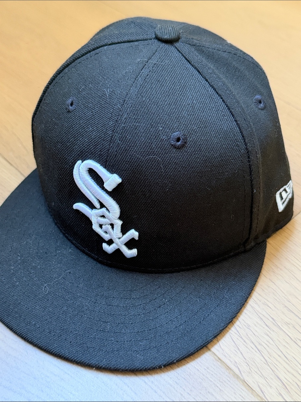 New Era Kids Black Cap with White Sox Logo